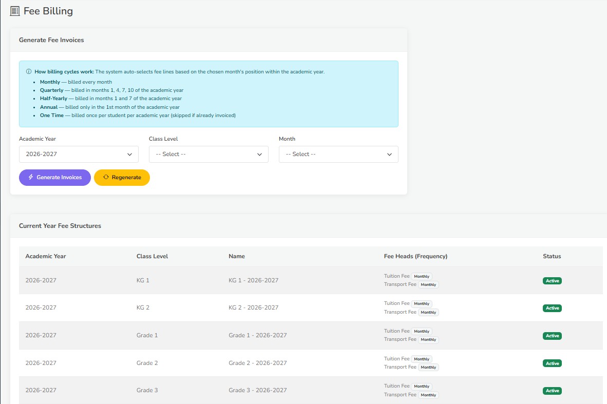 SchoolERP Payroll